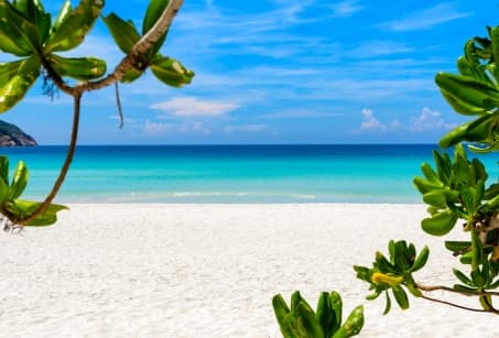 Les plages de la péninsule malaise