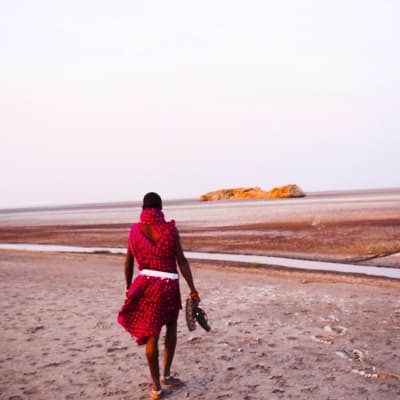 Marche avec les Masais au Lac Natron