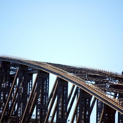 Au sommet d'Harbour Bridge