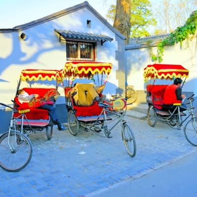 Balade en cyclo-pousse et déjeuner dans les Hutong