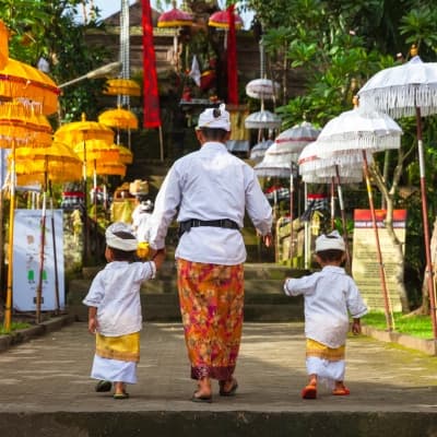 Immersion dans le quotidien d'une famille balinaise