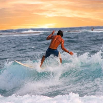 Activités nautiques sur l'Ile Sacrée