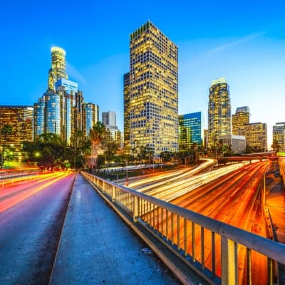 City Tour de Los Angeles de nuit