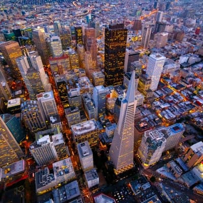 Survol de San Francisco en hélicoptère