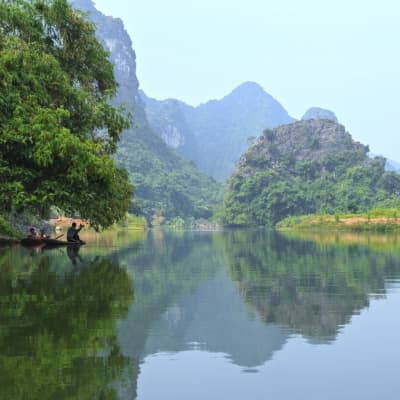 Balade en sampan