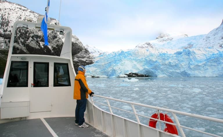 Navigation entre les Glaciers