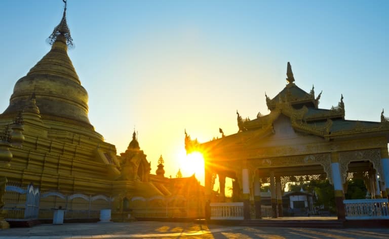 Arrivée  à Mandalay