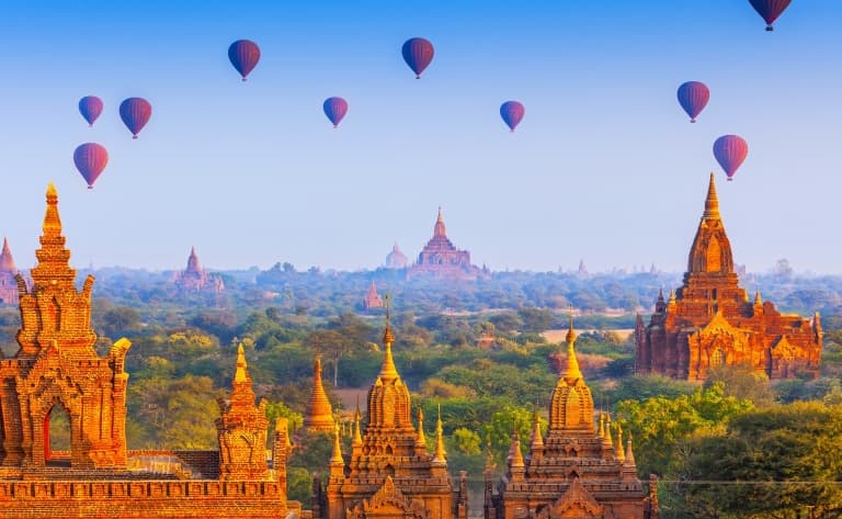 Les pagodes de Bagan