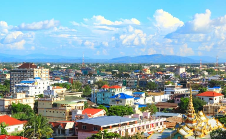 Départ du Myanmar