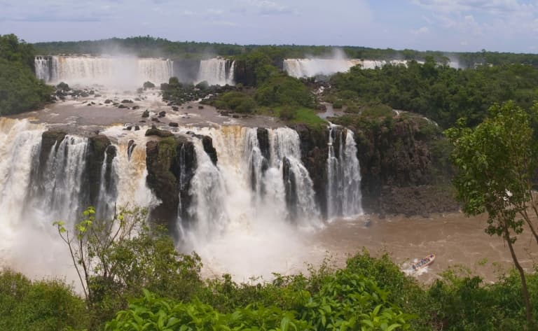 Les chutes du coté brésilien