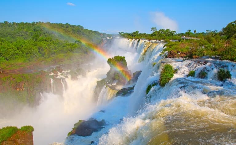 Les chutes, coté brésilien