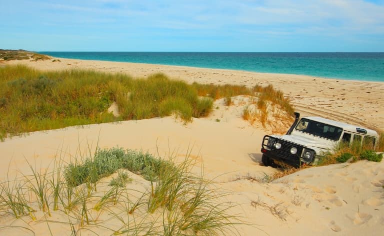 En 4x4 dans les dunes