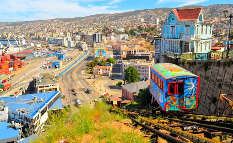 Valparaiso, perle du Pacifique