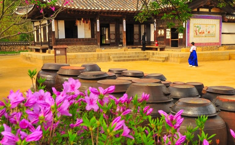Au cœur d’un village traditionnel coréen