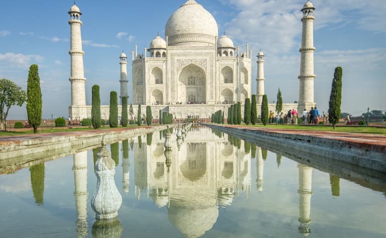 Route vers le bijou de l’Inde, le Taj Mahal