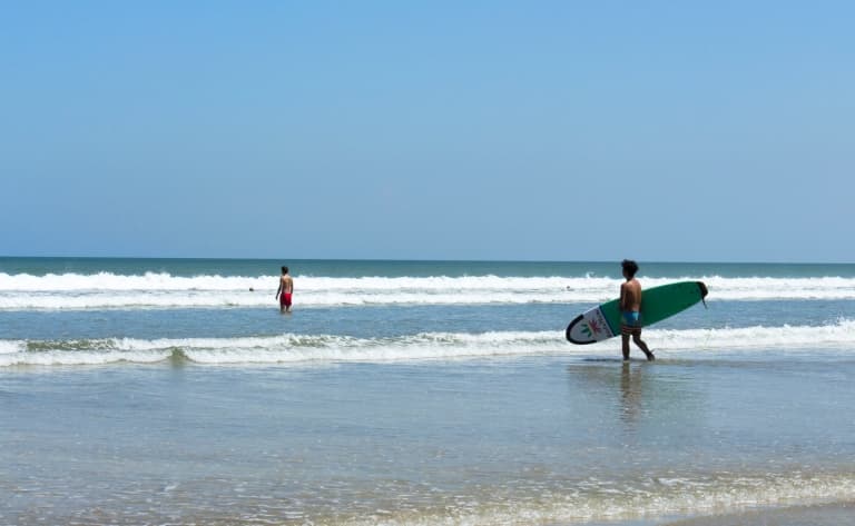 Journée de surf à Kuta