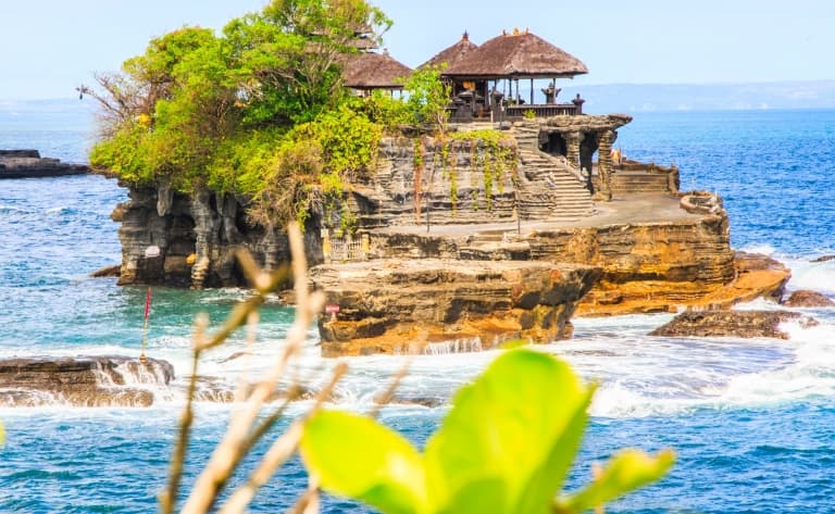 100% farniente et temple de Tanah Lot