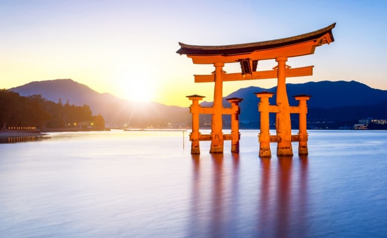 Le Torii flottant de Miyajima
