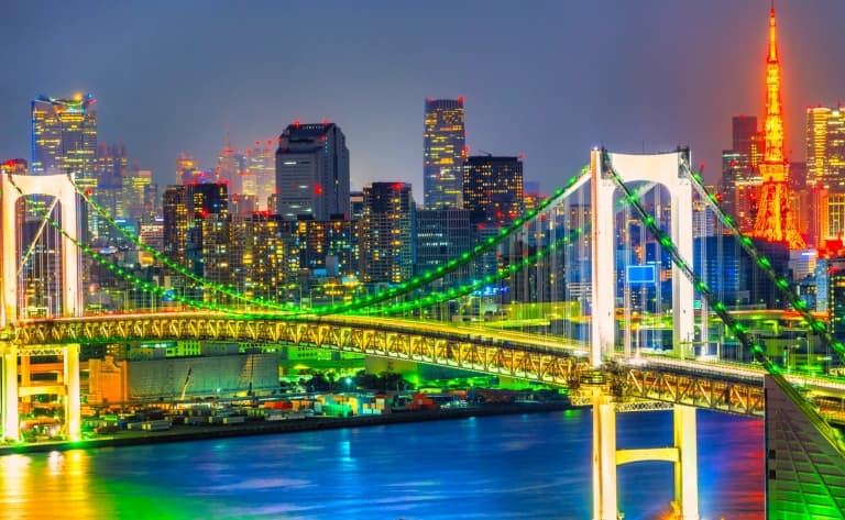 Dîner et croisière dans la baie de Tokyo