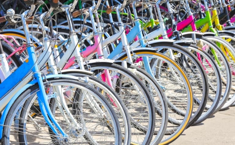 Location d’une bicyclette à Kyoto