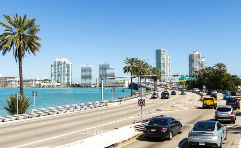 Départ de Miami