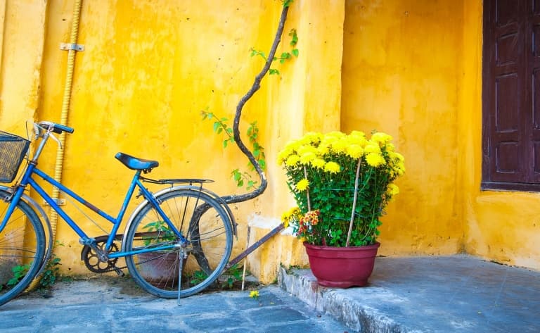 Vélo jusqu'à Tra Que