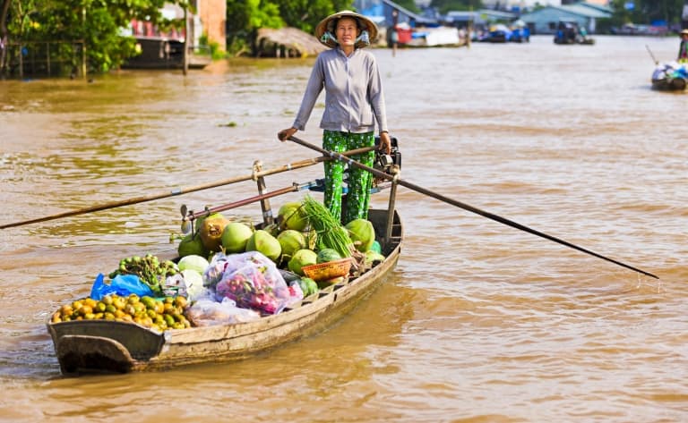 Marché flottant de Cai Be
