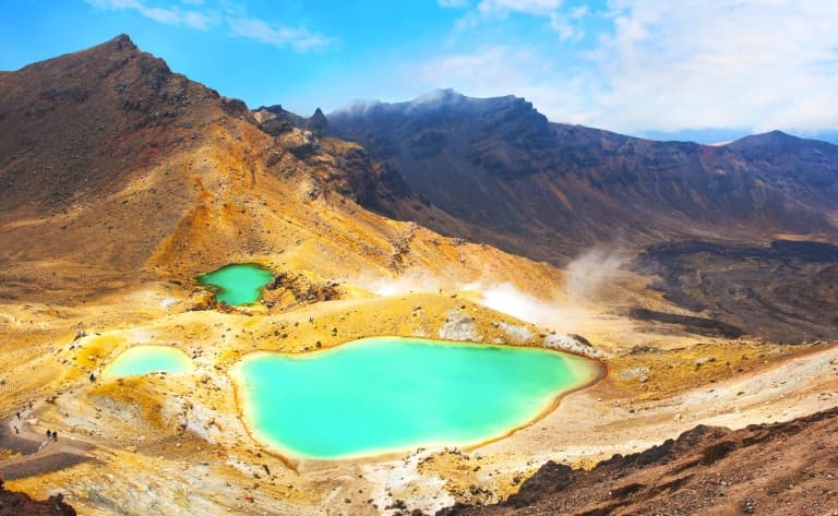 Randonnée dans le Parc National de Tongariro