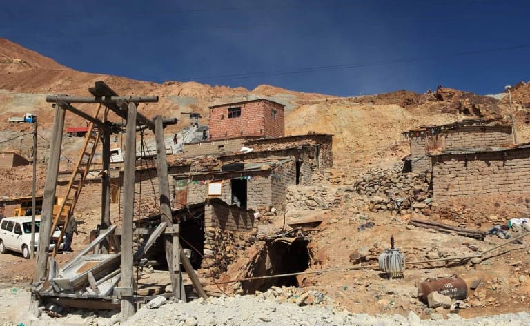 Dans la mine de Potosi