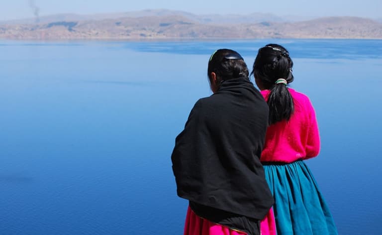 Naviguer sur le lac Titicaca