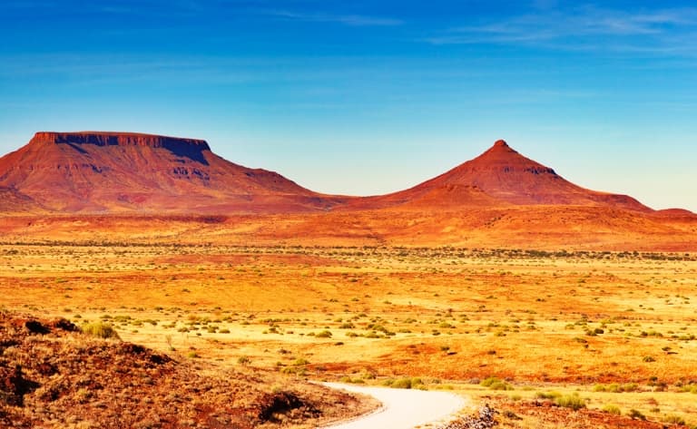 Paysages époustouflants et éléphants du désert ! (250 km)